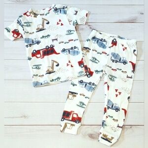 Carter's Just One You Toddler Boy Trucks 2 piece Pajama Set 18 Months New No Tag